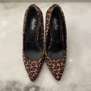 Leopard print pumps